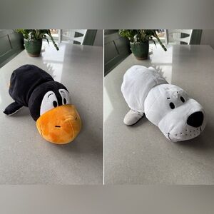 Flip A Zoo penguin to seal stuffed animal